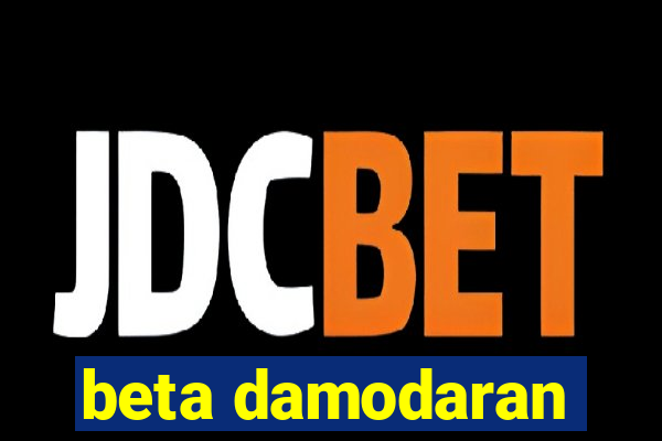 beta damodaran